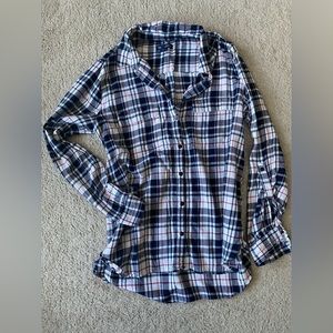 Gap women’s boyfriend fit flannel